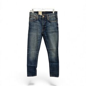 Nudie Jeans Dark Blue Slim Fit Denim